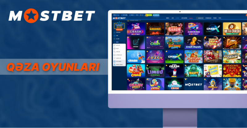 MostBet-də qəza oyunları