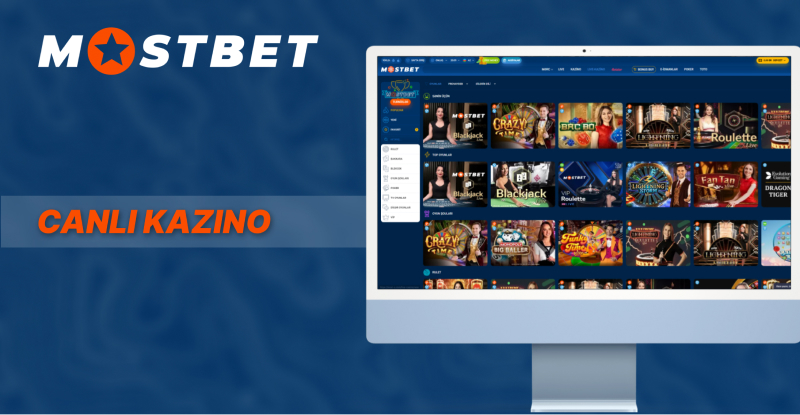 MostBet saytında canlı bölmə