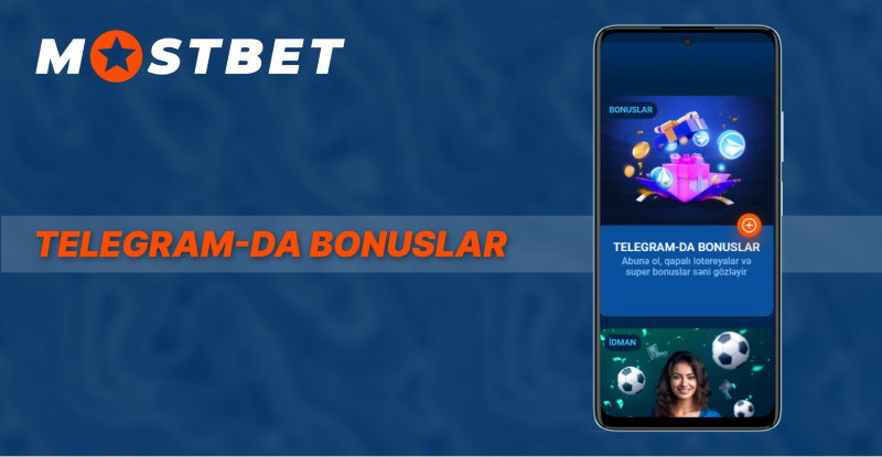 Telegram-da MostBet abunəçiləri üçün bonus